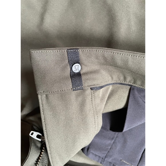 Lululemon Men Commission Pant Slim Warpstreme 32 x 28 Dark Olive Green Casual - Picture 7 of 12